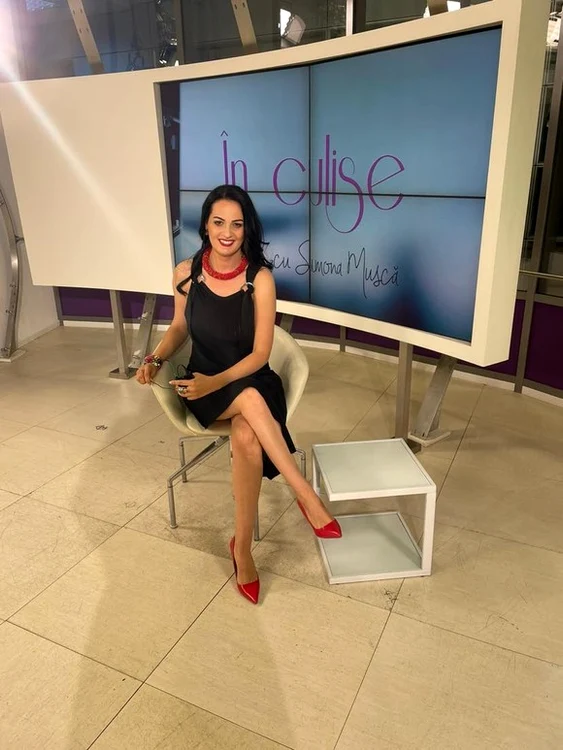 Simona Muscă a lucrat la Canal 33