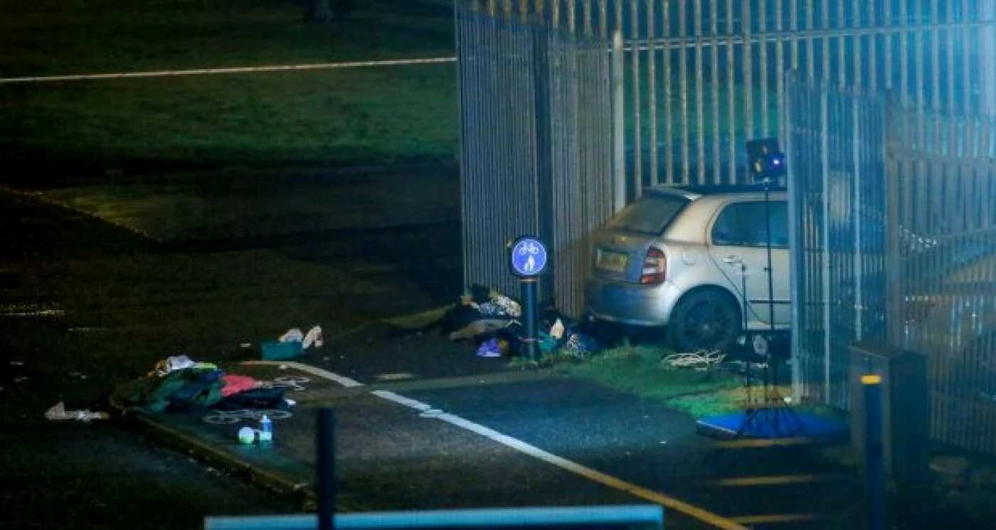 Incidetul a avut loc într-o intersecţie din Belfast