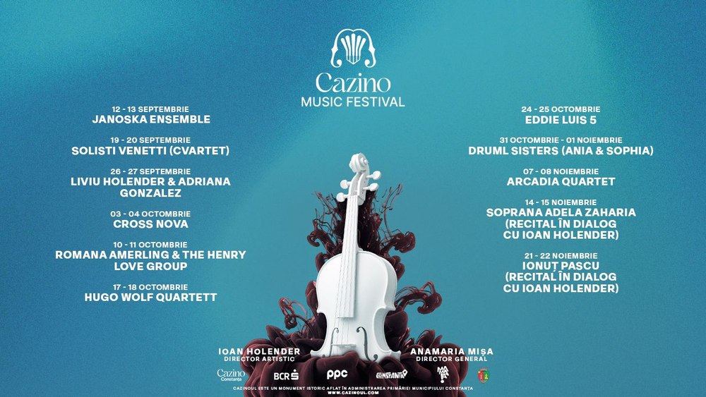 Cazino Music Festival, 11 weekenduri de muzică clasică la malul Mării Negre