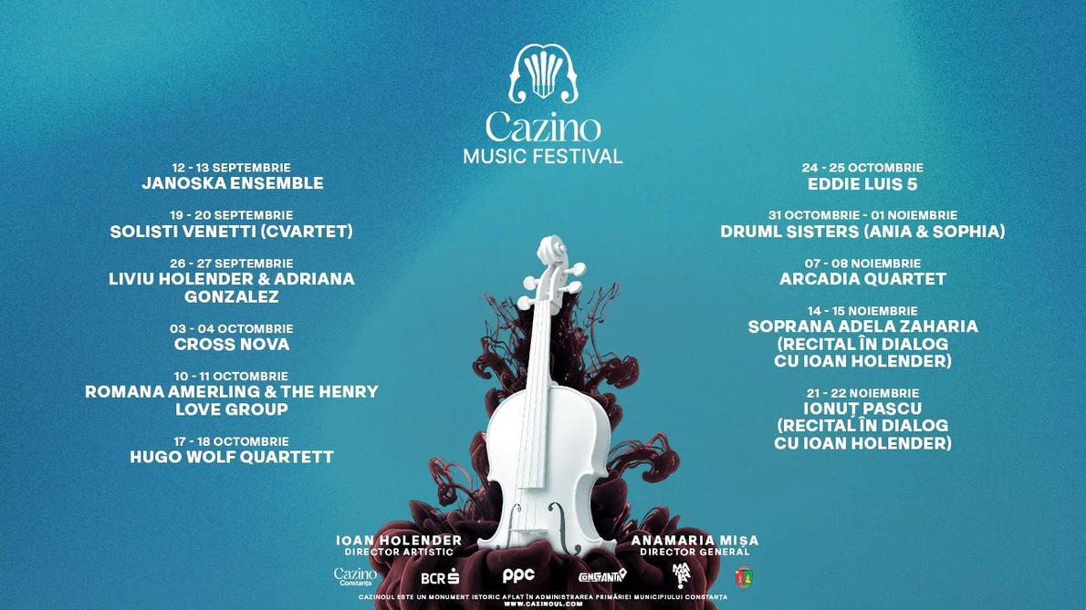 Cazino Music Festival, 11 weekenduri de muzică clasică la malul Mării Negre