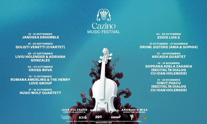 Cazino Music Festival, 11 weekenduri de muzică clasică la malul Mării Negre