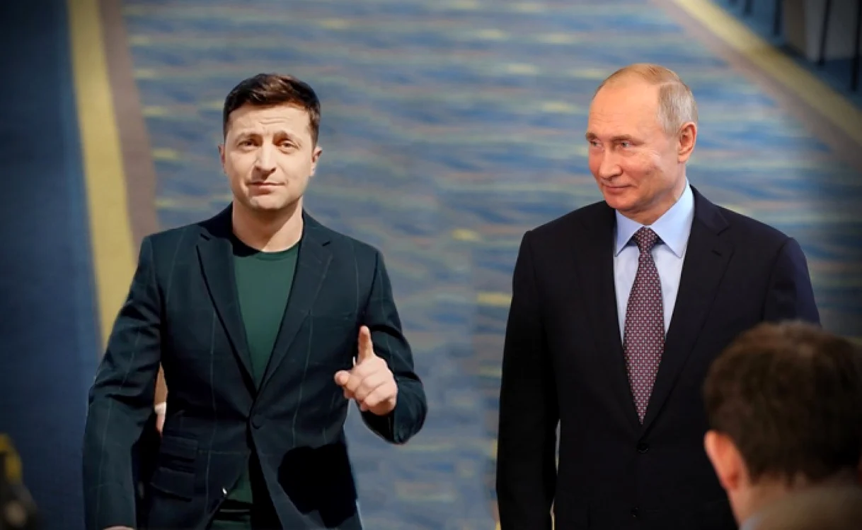 Zelenski și Putin s-au întâlnit de mai multe ori înainte ca Rusia să atace Ucraina. FOTO: Azvision