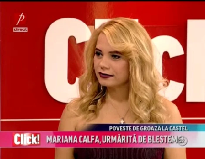 Mariana Calfa nu se poate căsători cu iubitul ei