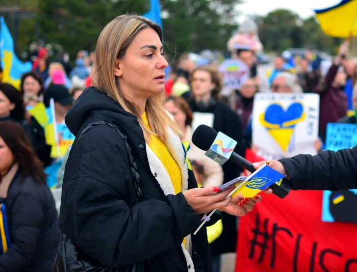 Alyona din Harkov până să înceapă războiul lucra ca directoare de vânzări. FOTO Irina Krylova