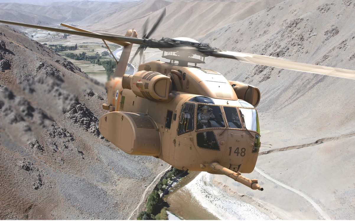 Elicopter al aviației militare israeliene/FOTO:IDF