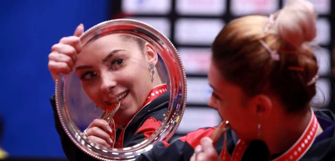 Berni este cea mai tânără jucătoare de tenis de masă care câştigă Top 16 Europa FOTO: Arhivă Personală
