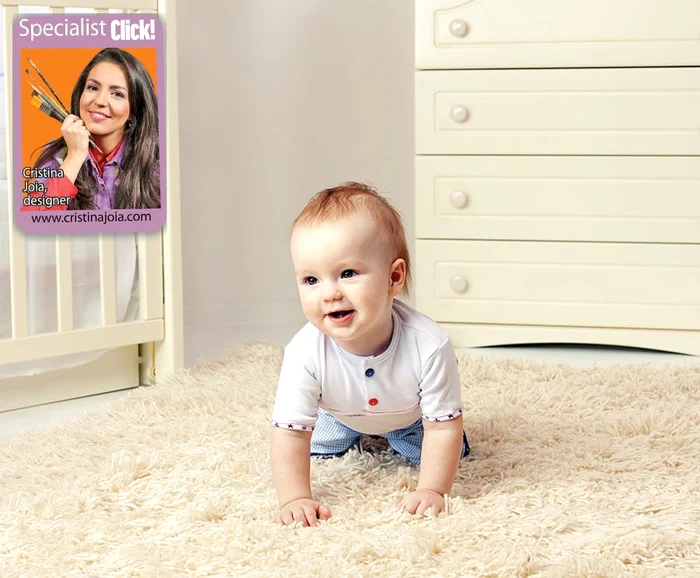 
    Nuanţele pastelate au un efect liniştitor pentru cei mici  