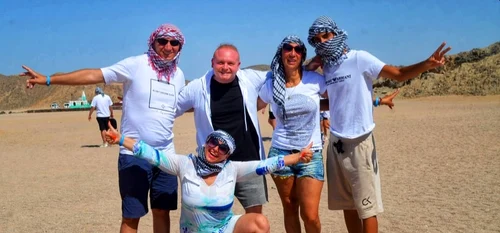 Mihai Nae a filmat clip în Egipt 