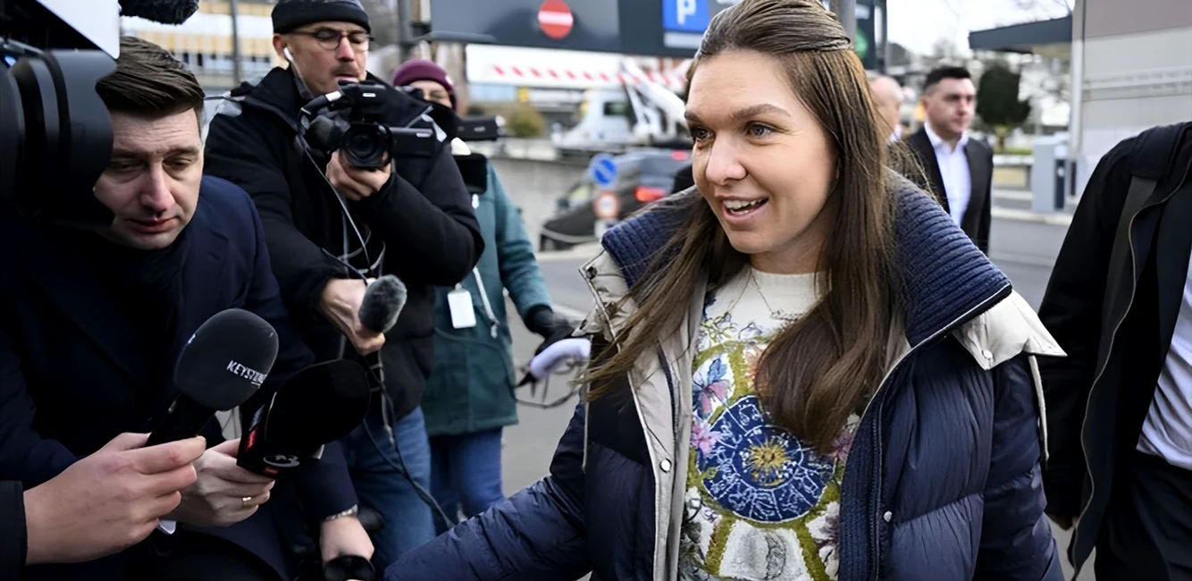 Simona Halep a intrat încrezătoare la audierile de la TAS. Foto Eurosport