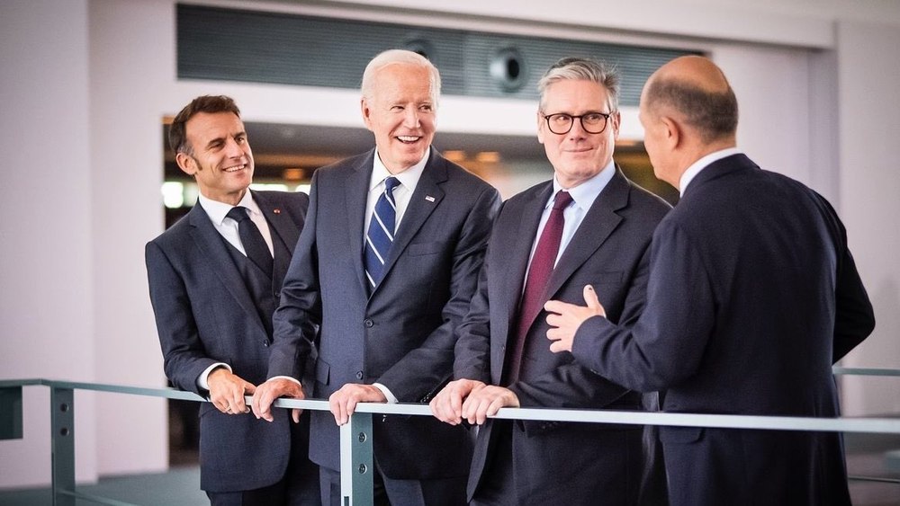 Liderii SUA, Franței, Germaniei și Marii Britanii vorbesc despre o „pace justă şi durabilă" pentru Ucraina
