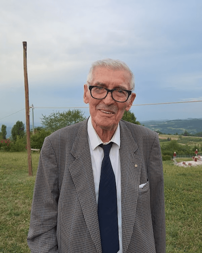 Francesco Rivella avea 97 de ani FOTO Rotary Club Alba / Facebook