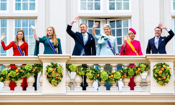 Regele Willem Alexander, Regina Maxima, Prințesele Amalia și Alexia Foto Profimedia (2) jpg