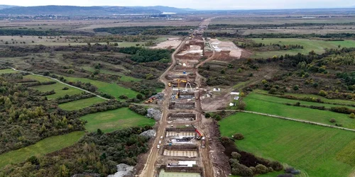 Autostrada Sibiu Făgăraș în șantier Zona Cârța Foto Daniel Guță ADEVĂRUL (9) JPG