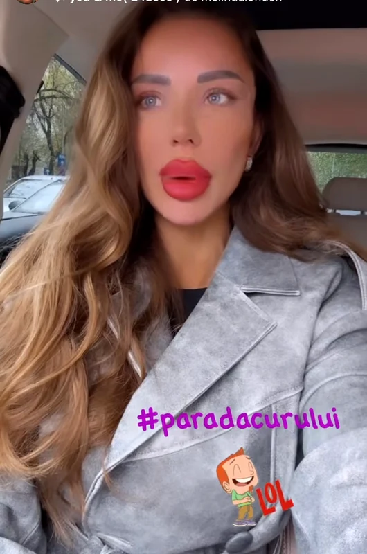 Bianca Drăgușanu, nervi din cauza paradei de 1 Decembrie Sursa Instagram 