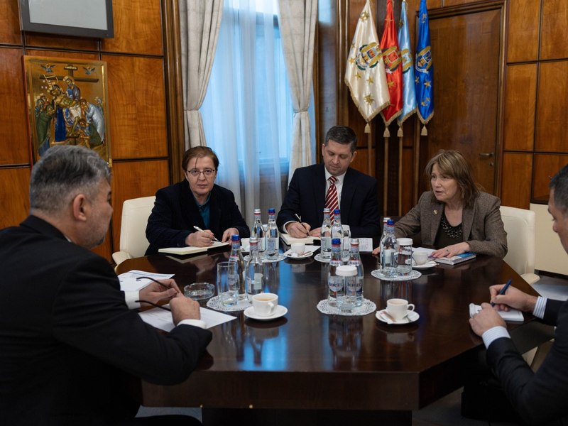 Ciolacu, întâlnire cu ambasadarea SUA, E.S. Kathleen Kavalec. Una din temele discutate, programul Visa Waiver