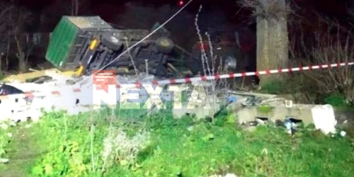 Două rachete rusești au căzut în Polonia FOTO Twitter/ Nexta 