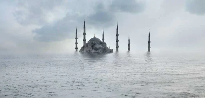 Hagia Sofia sub ape FOTO Francois Ronsiaux
