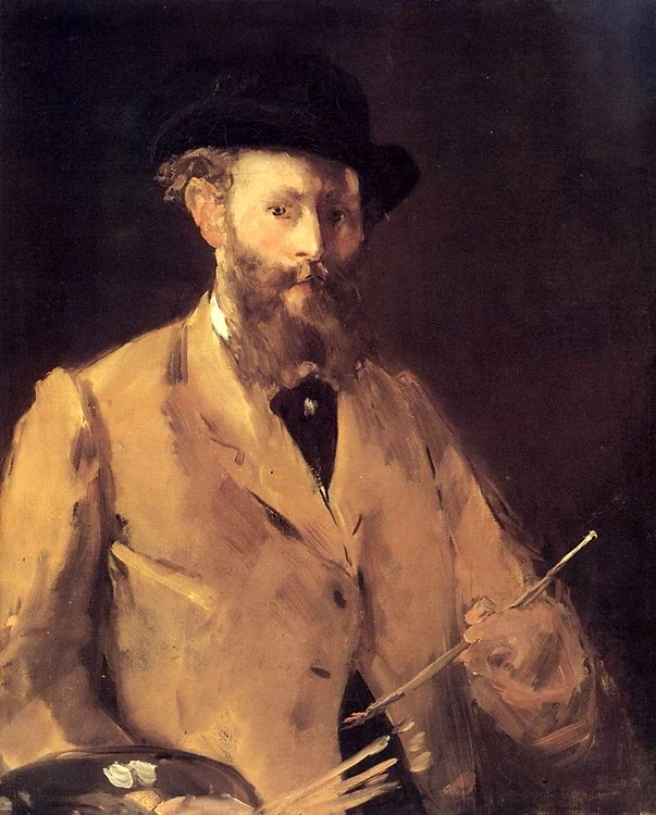 Édouard Manet, autoportret din 1879