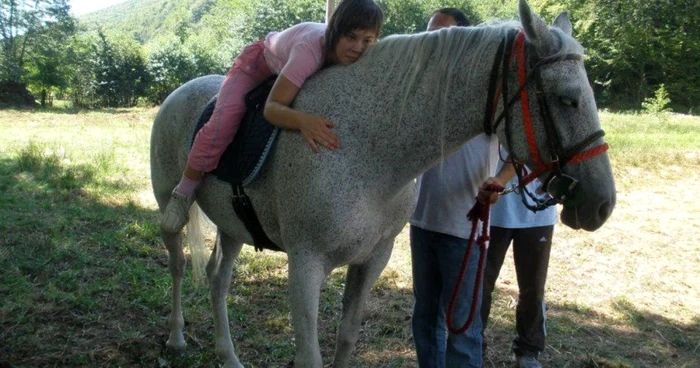 Echitaţia îi ajută pe cei care nu pot merge FOTO Angela Sabău