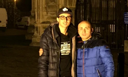 Marcel Pavel si Sasha Pavel in Canterbury jpeg