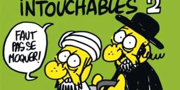 Una dintre caricaturile publicate în "Charlie Hebdo"
