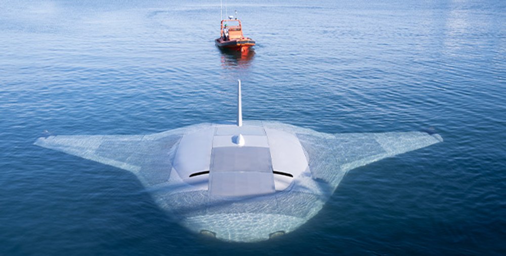 Cele mai noi modele de drone submersibile ale Australiei şi SUA par desprinse dintr-un film Marvel: Ghost Shark şi Manta Ray FOTO