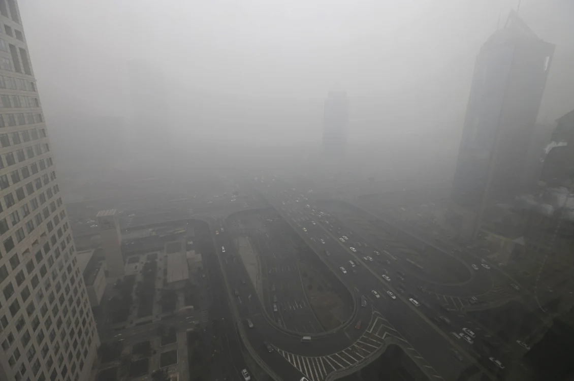 Imagine din centrul de business din Beijing FOTO Reuters