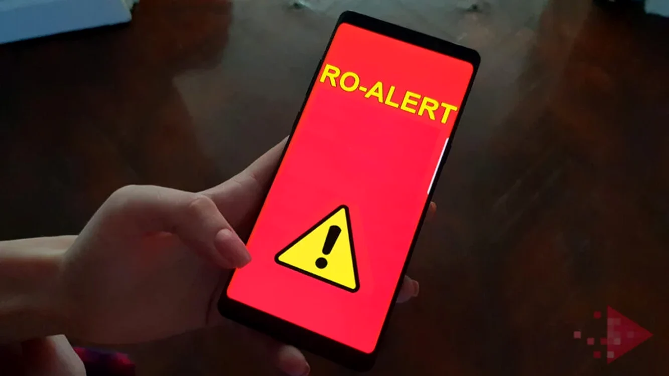 Mesaj Ro-Alert. FOTO Arhivă
