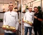 Chef Dudu Dragoş Andrei e "cuţitul de aur" al lui Chef Ştefan. FOTO: captură