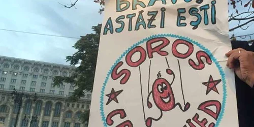 protest soros