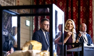 Procurorii Rareș Stan și Daniela Buruiană FOTO AFP