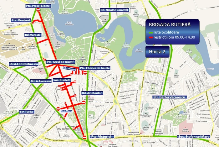 restrictii parada militara