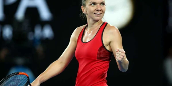 Simona Halep şi daneza Caroline Wozniacki de la Australian Open 2018 FOTO Guliver / Getty Images / Clive Brunskill