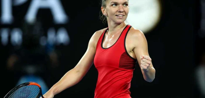 Simona Halep şi daneza Caroline Wozniacki de la Australian Open 2018 FOTO Guliver / Getty Images / Clive Brunskill