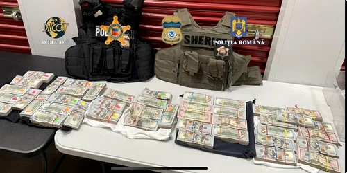 Autoritățile române și americane au acționat împotriva unei grupări de criminalitate FOTO DIICOT
