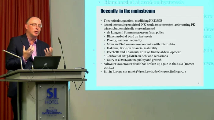 Engelbert Stockhammer, profesor de economie politică la King's College London FOTO YouTube