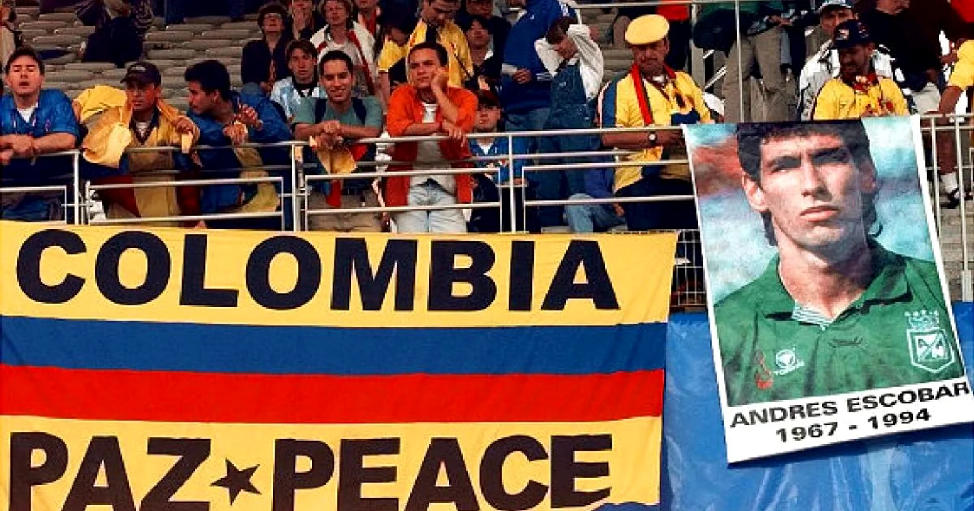 Fanii columbieni nu l-au uitat pe Andres Escobar. FOTO: www.nydailynews.com