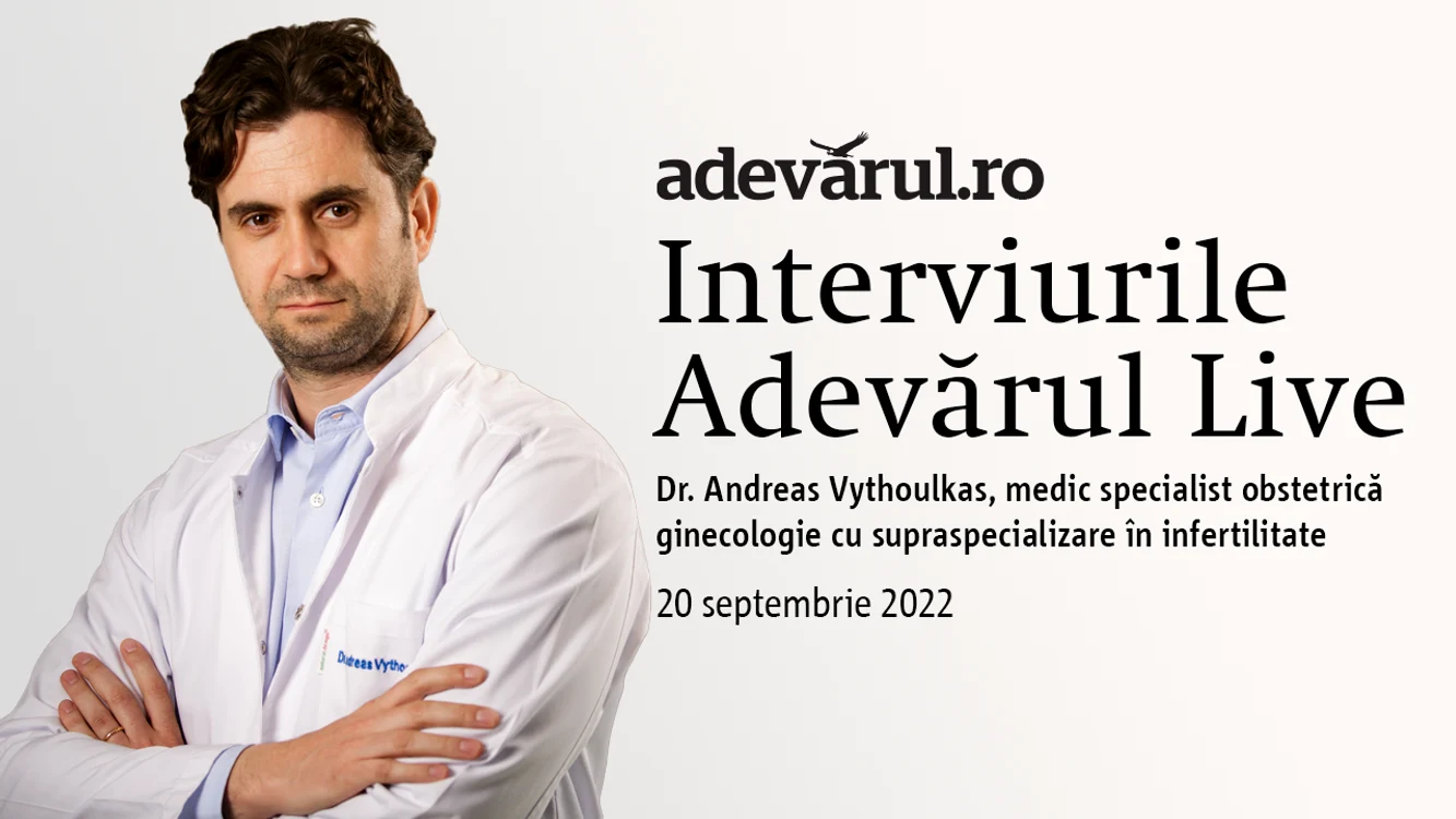 Dr. Andreas Vythoulkas, medic specialist obstetrică ginecologie Sursa foto Arhiva