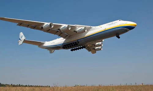 Antonov 225 Mriya, cel mai mare avion din lume, distrus de un bombardament rusesc jpeg