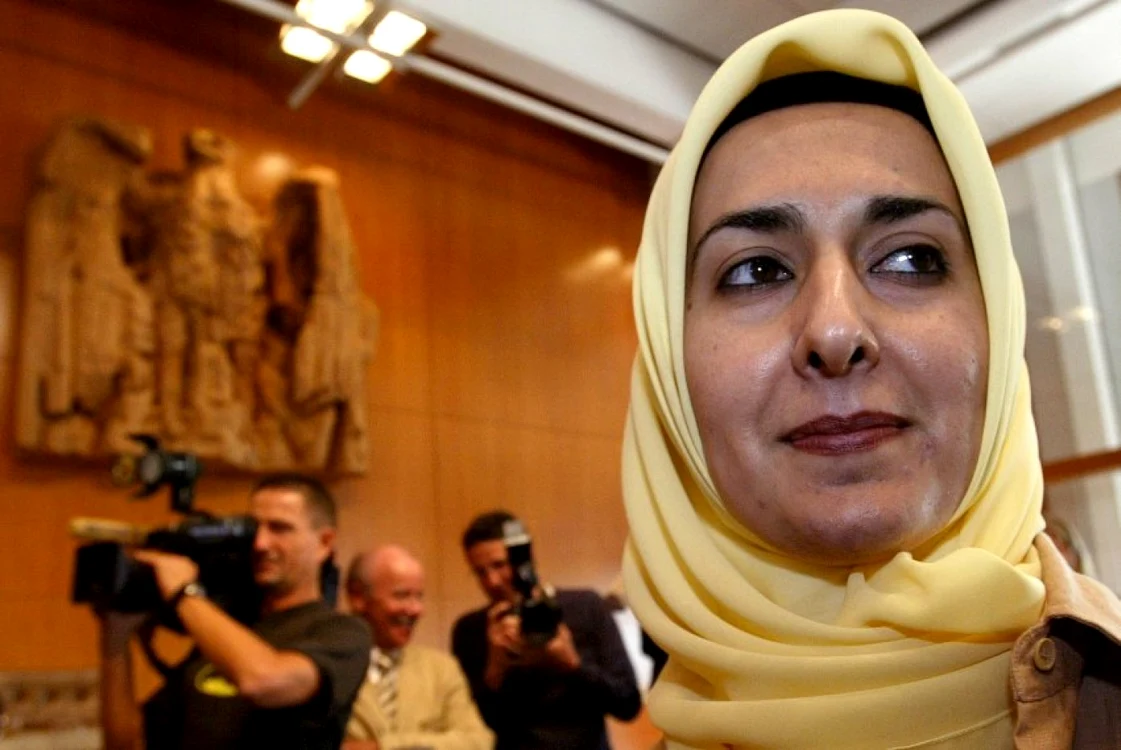 Avocata germana care poarta văl islamic