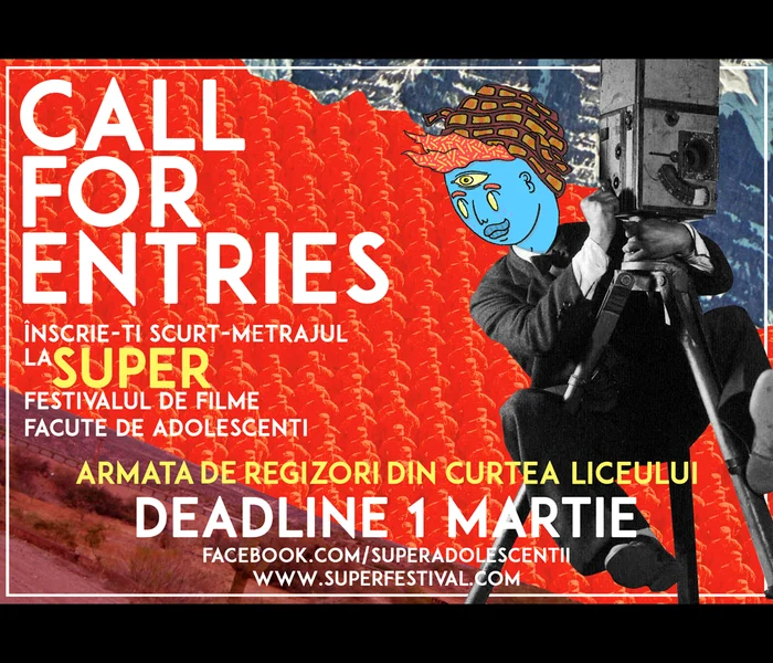 Trimite ți scurtmetrajul la singurul festival de filme făcute de adolescenți jpeg