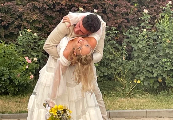 Ilona Brezoianu, și alesul ei, Andrei FOTO: Fabook/Lia Bugnar