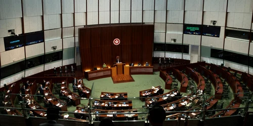 Parlamentul din Hong Kong FOTO EPA-EFE