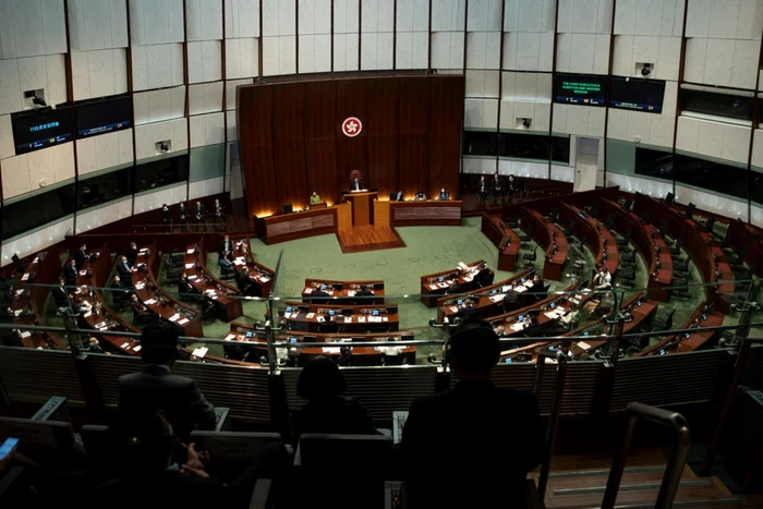 Parlamentul din Hong Kong FOTO EPA-EFE