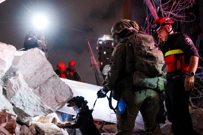 Zece persoane au murit în urma atacurilor iraniene de duminică. FOTO Israel Defense Forces