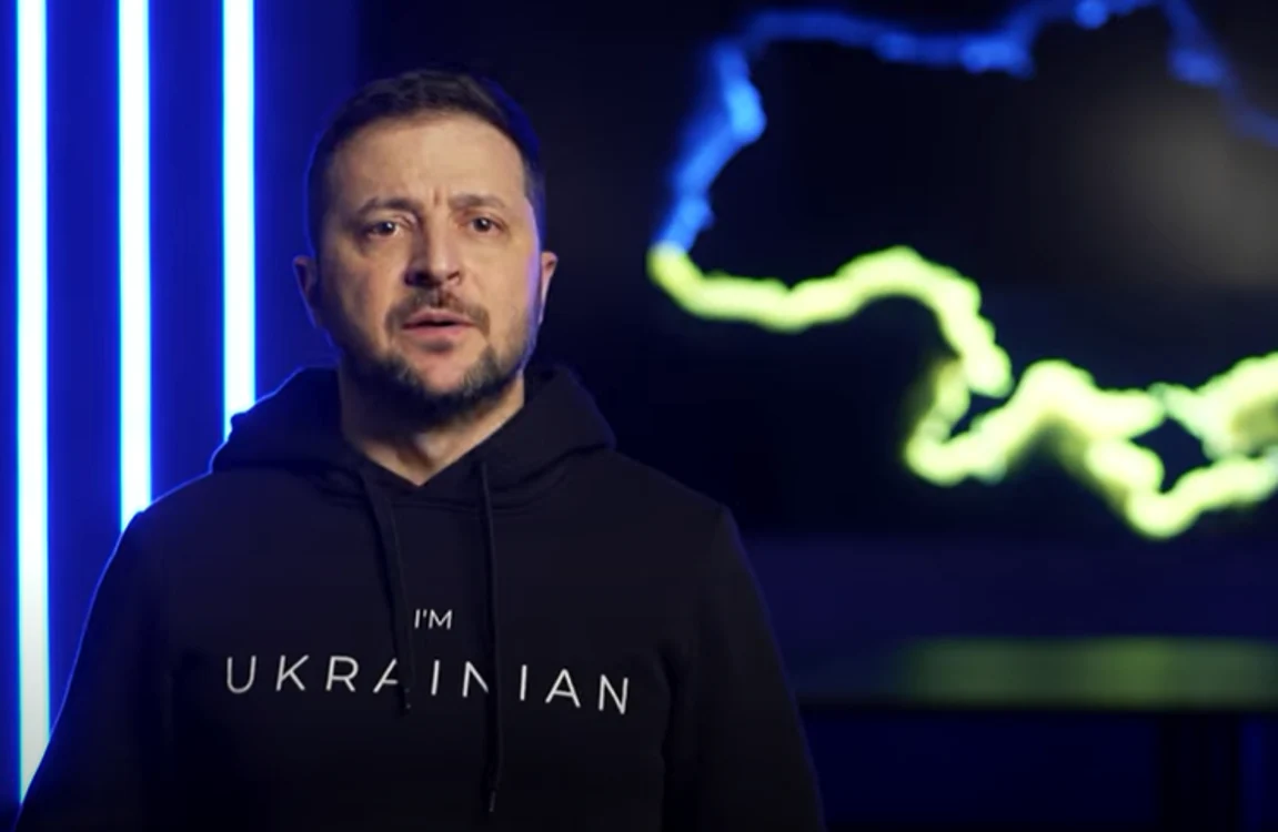 Zelenski captură video 