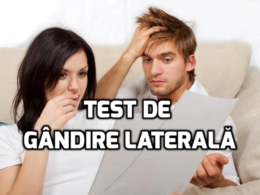 
    Test de gândire lateralăfoto: playbuzz.com  