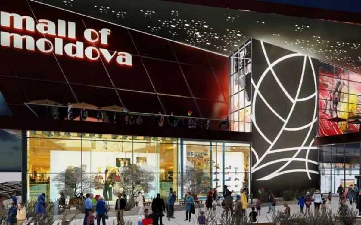 Noul mall din Iaşi, în schiţele prezentate de dezvoltator FOTO Youtube/Mall of Moldova