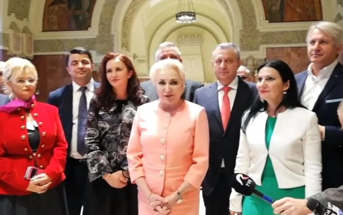 Viorica Dăncilă a vizitat Sala Unirii