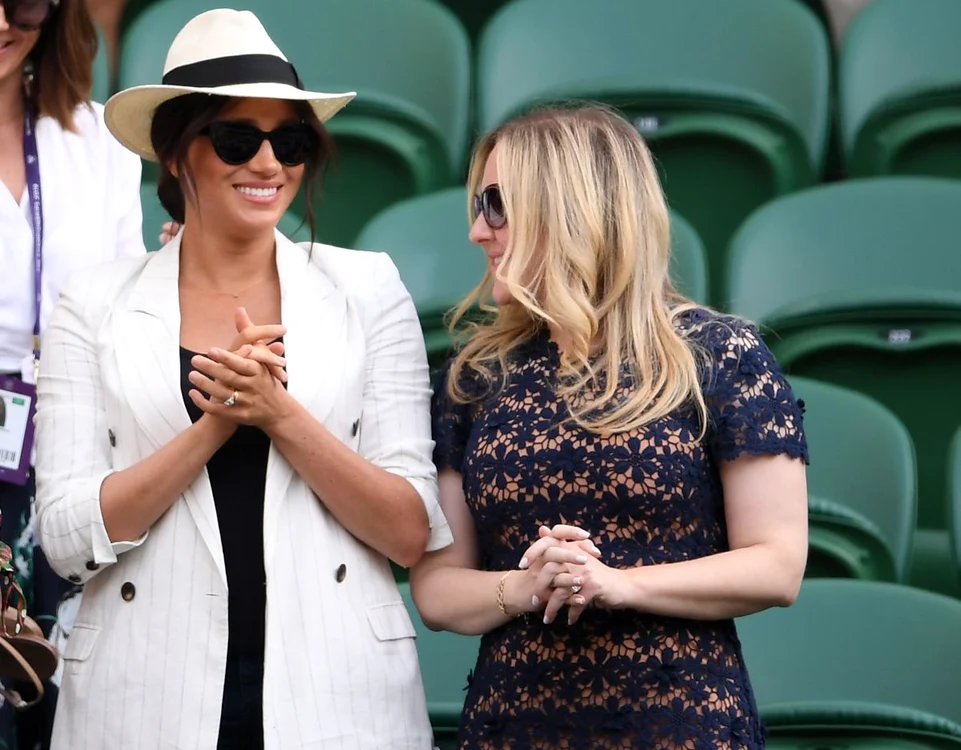 Meghan Markle a fost prezentă la meciul Serenei WilliamsFoto: Getty